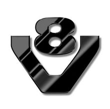LOGO ILLUMINATO V8 PER SCANIA