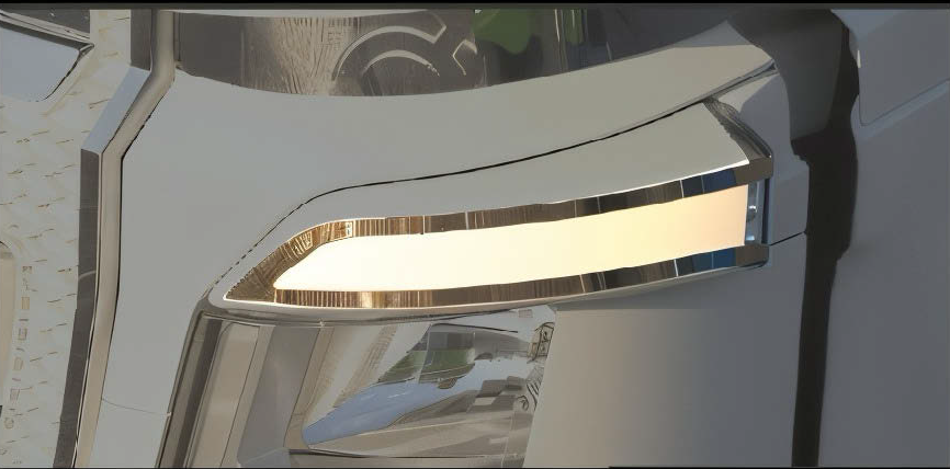 COPPIA RIVESTIMENTO INOX SU FRECCE LATERALI VOLVO 2013