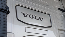 PROFILO POSTERIORE CABINA VOLVO E SCRITTA INTERNA