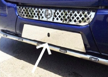 LAMIERA INOX PORTATARGA SCANIA CON GRIFFIN