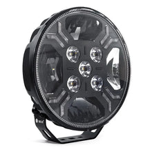 LED Ypsilon 9LED bianco ambra con luce di emergenza a LED 7850lm - Cavo da 3 m | WD-12078.1