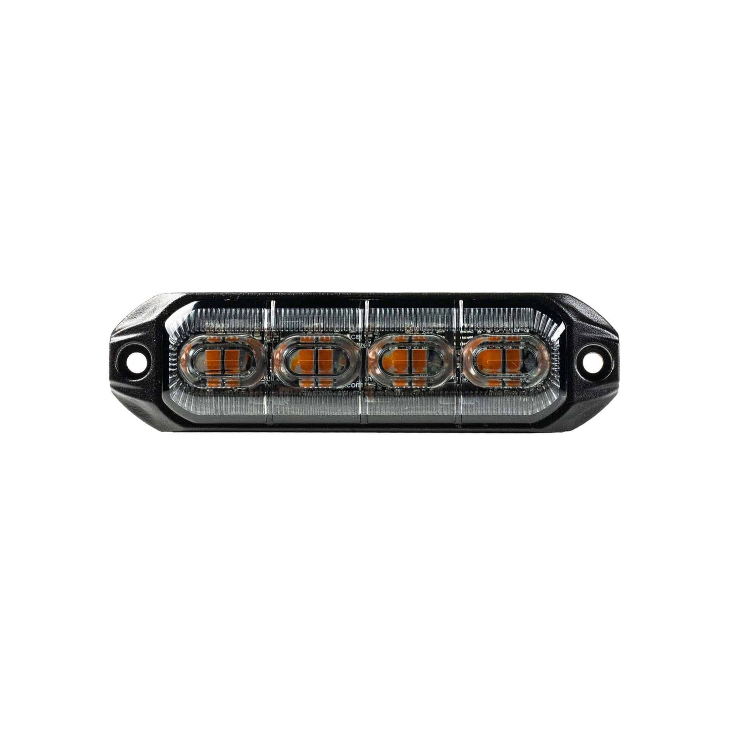 Luce di emergenza a LED R65 CL2 a 4 LED ambra 24V 200cm cavo