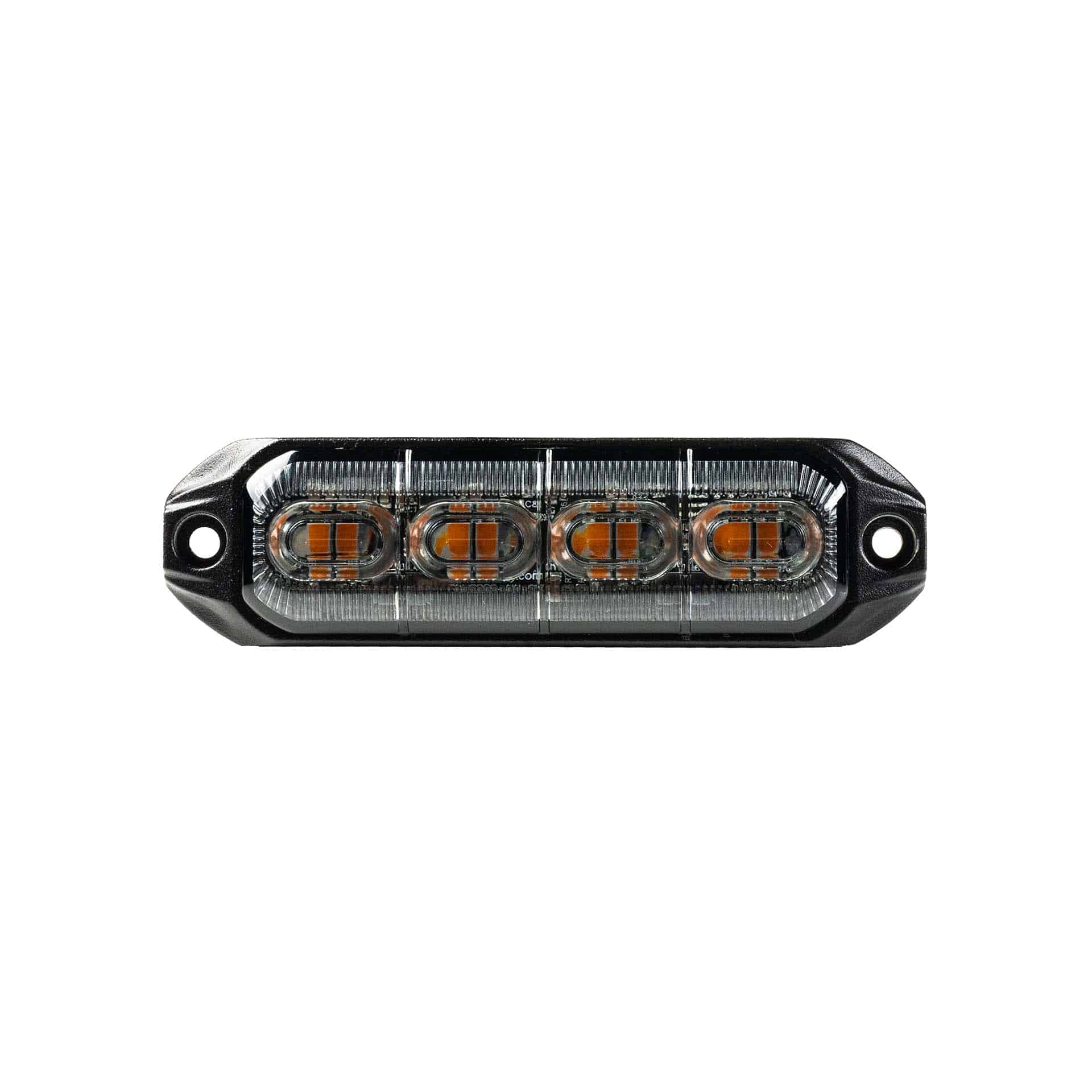 Luce di emergenza a LED R65 CL2 a 4 LED ambra 24V 200cm cavo