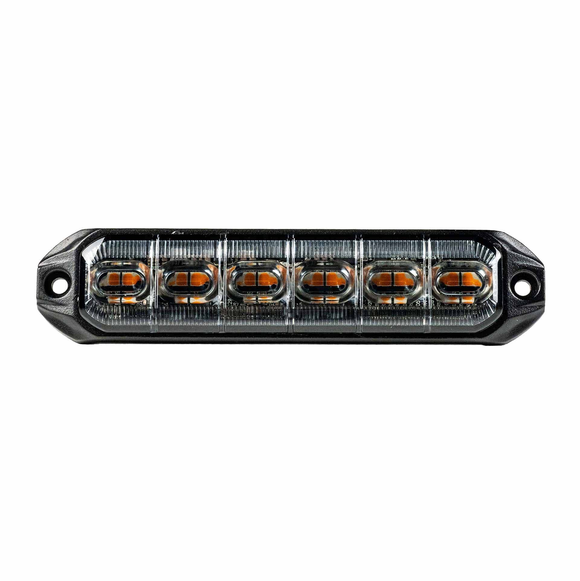 Luce di emergenza a LED R65 CL2 6 LED ambra 24V 200cm cavo