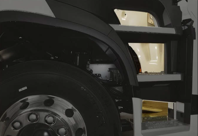 KIT INOX PZ.6 RIVESTIM. GRADINI VOLVO 2013