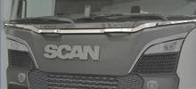 RIVESTIMENTO INOX SOTTO PARABREZZA MANIGLIE FRONTALI SCANIA S PZ.7