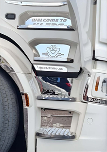 KIT INOX INTERNO PEDANA SALITA SCANIA S PZ.8