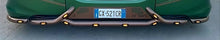 BULLBAR PORTATARGA INOX D.60 MODELLO LUNGO RIALZATO APERTO AVANTI