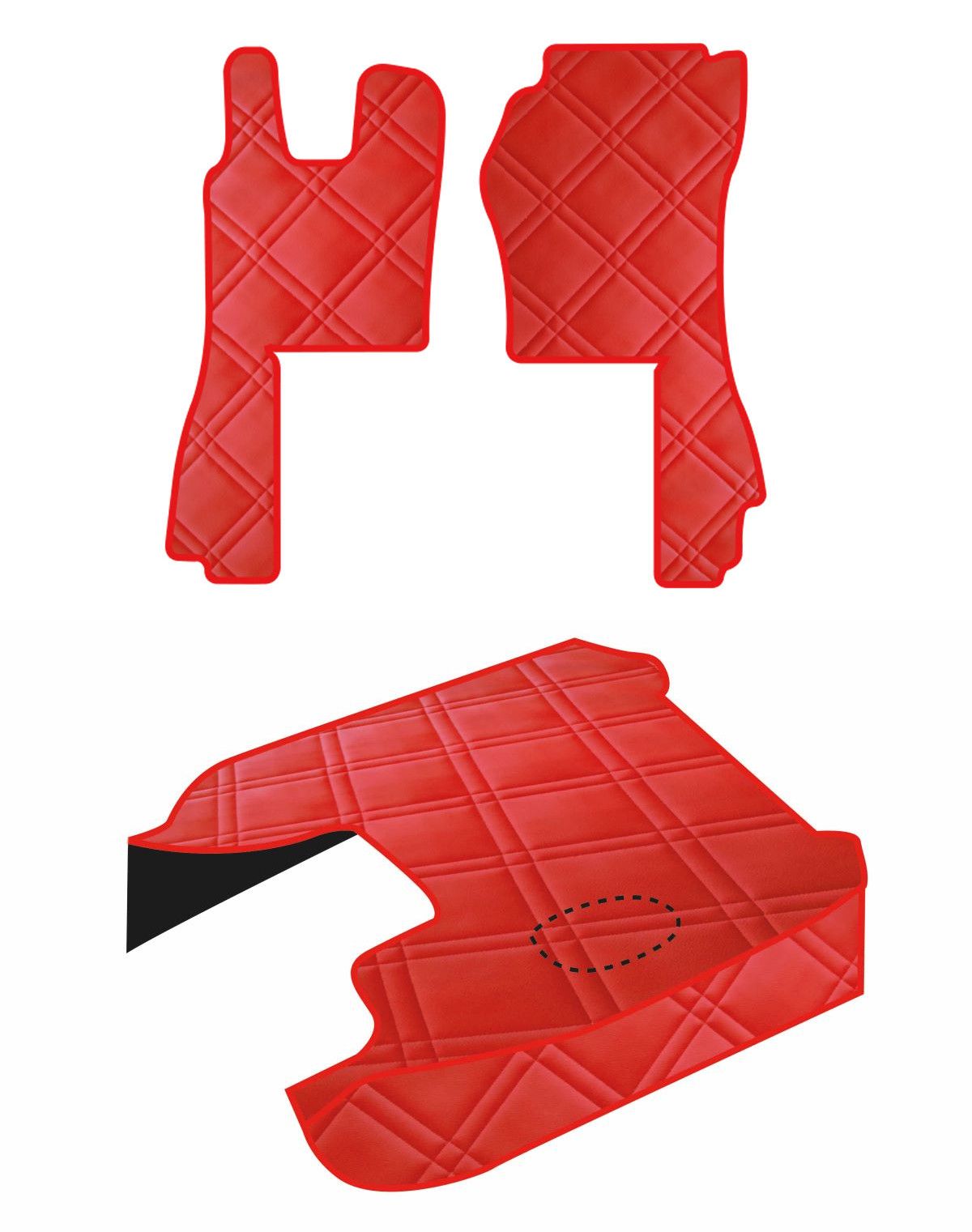 SET COPRICOFANO E TAPPETI SCANIA R, STREAMLINE