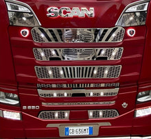 KIT INOX FRONTALE V8 RESTYLING LED SCANIA S PZ.9