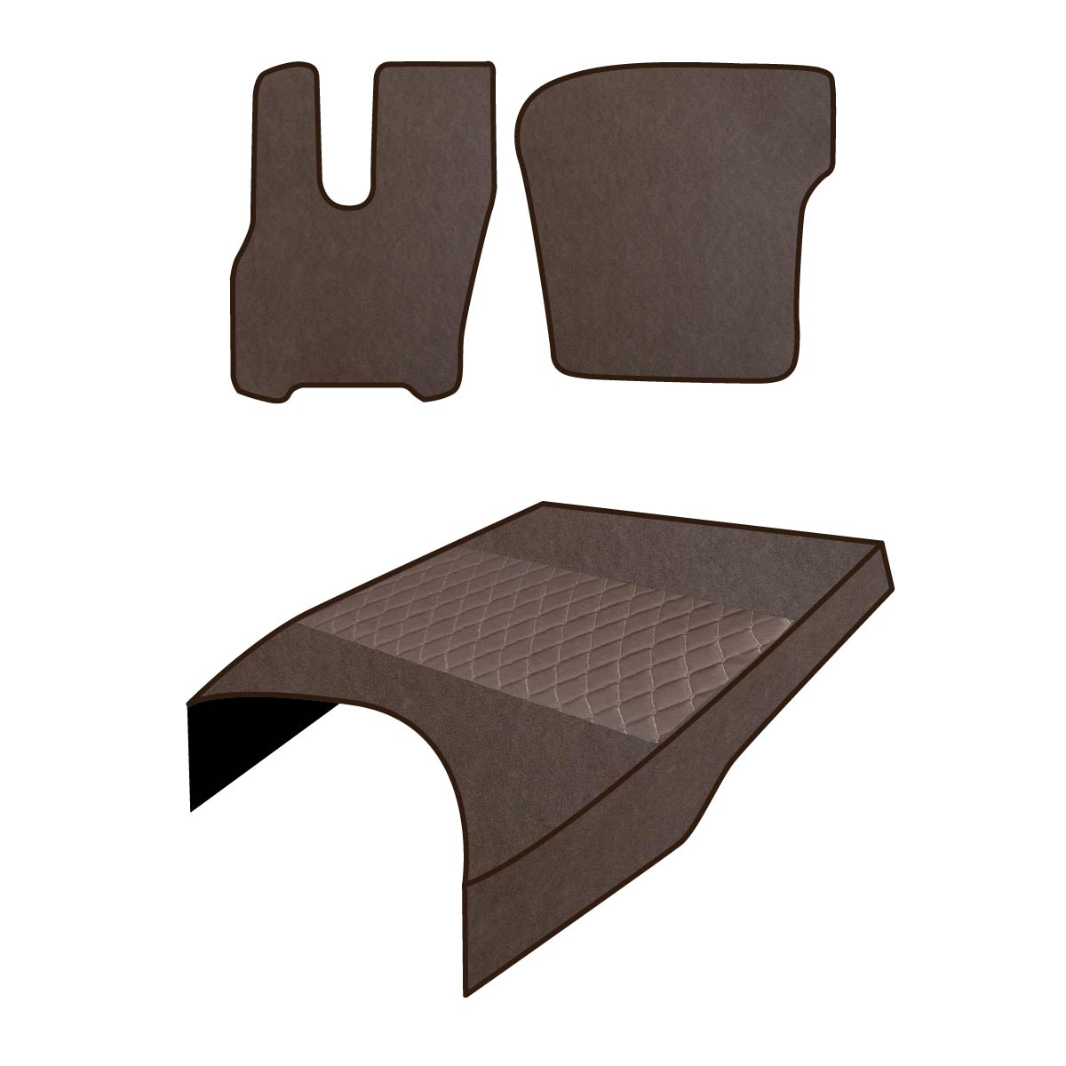 SET COPRICOFANO E TAPPETI - DAF XF DAL 2022 - NEW ROAD