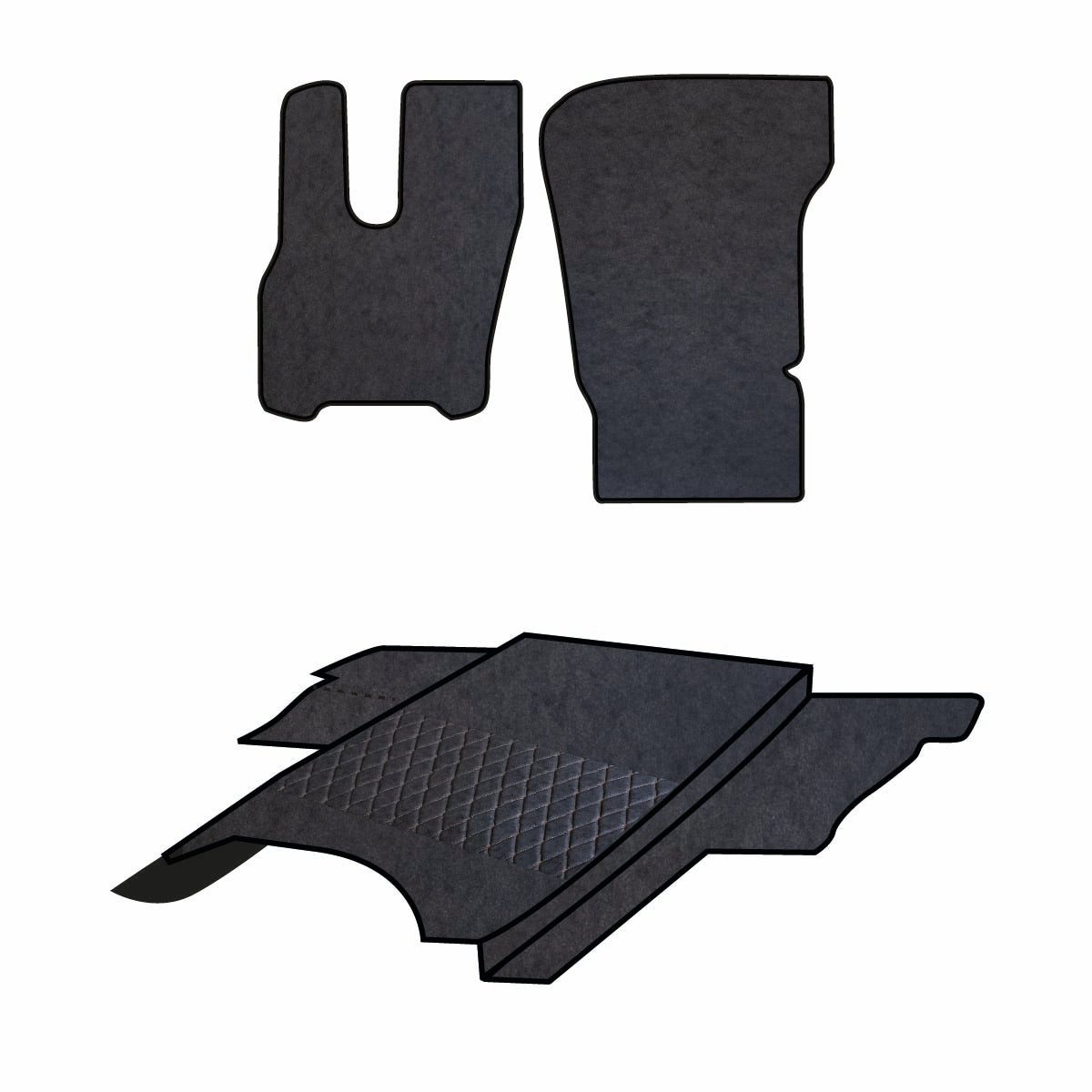 SET COPRICOFANO E TAPPETI - DAF XG - NEW ROAD