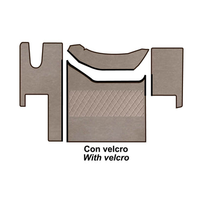 SET COPRICOFANO E TAPPETI - RENAULT T HIGH SLEEPER NEW ROAD