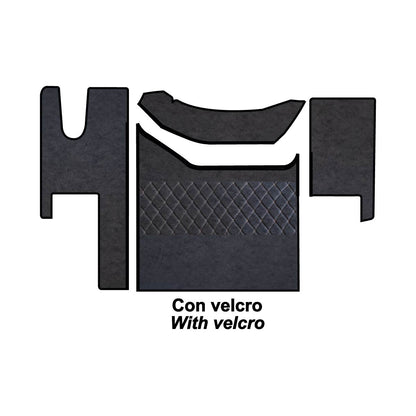 SET COPRICOFANO E TAPPETI - RENAULT T HIGH SLEEPER NEW ROAD