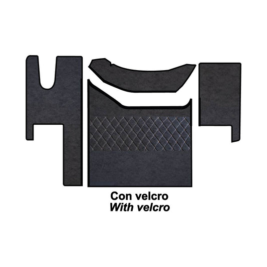 SET COPRICOFANO E TAPPETI - RENAULT T HIGH SLEEPER NEW ROAD