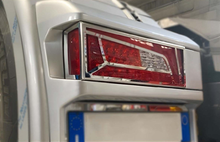 COPPIA RIVESTIMENTO INOX STOP POST. SCANIA
