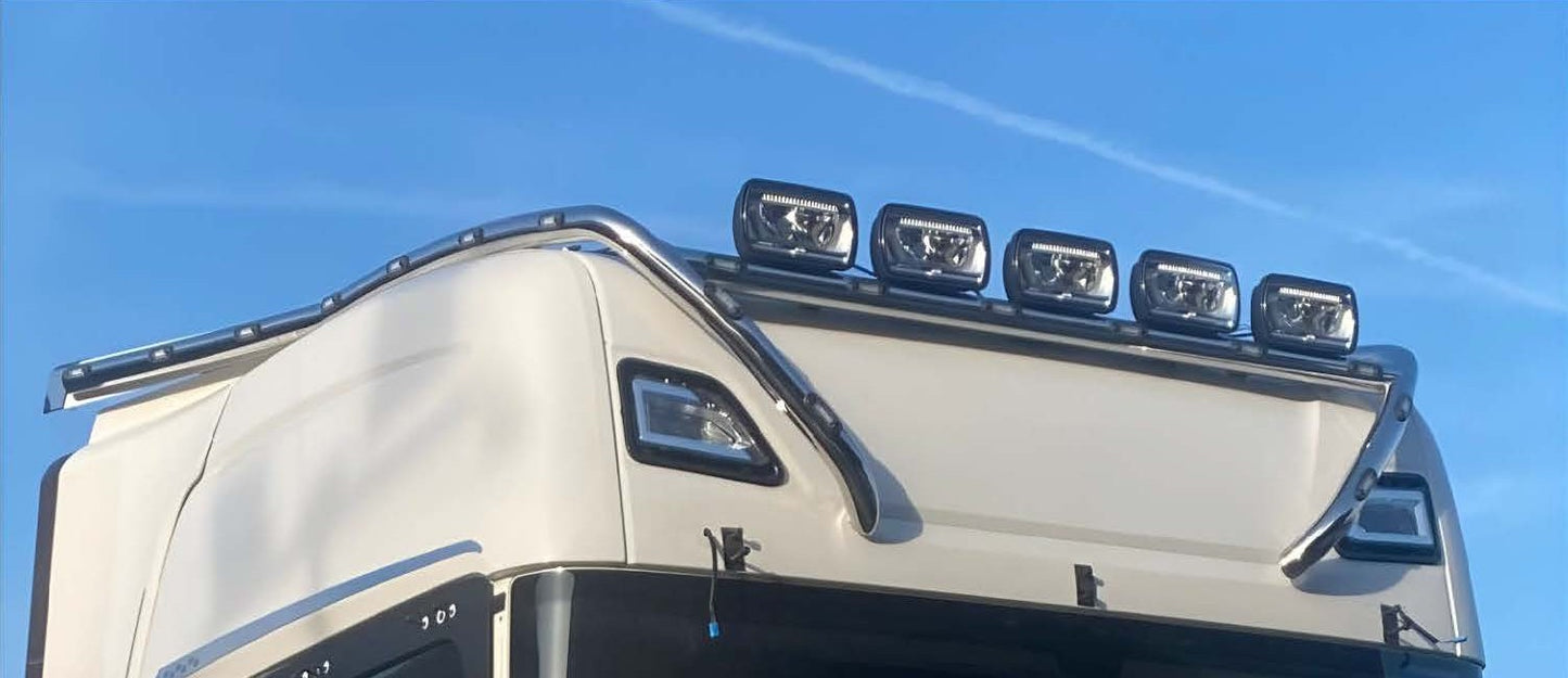 BULLBAR INOX TETTO SCANIA S APERTO ANTERIORE