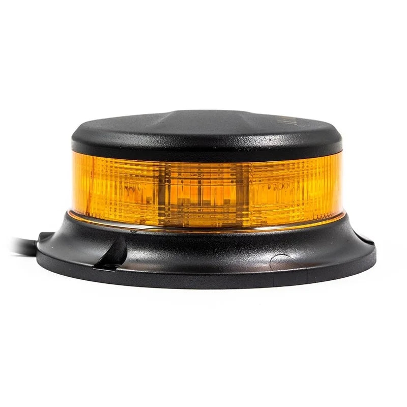 Lampeggiante a LED ambra con lente ambra | 12-24v | 3 bulloni | R65 | S07ZL601AA