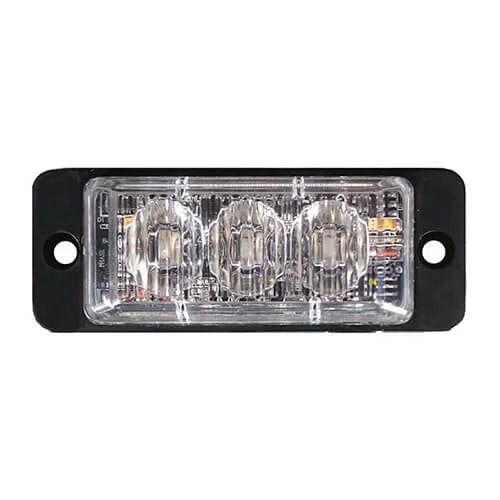 Luce di emergenza a LED 3 LED | R65 | ultra piatta sottile | ambra | 10-30v | S11F3002