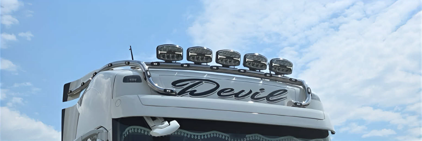 BULLBAR INOX TETTO VOLVO 2013 DIAM.60 LUNGO