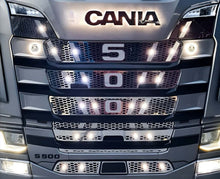 KIT FRONTALE SCANIA S CON SCRITTA IN VERTICALE  PREDIS. LED A V