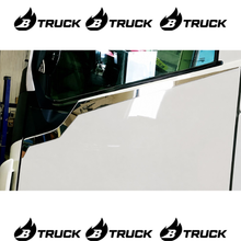 COPPIA RIVESTIM. INOX PROFILO SOTTOVETRO VOLVO