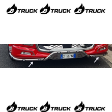 COPPIA BULLBAR INOX DIAM.60 SOTTOPARAURTO DAF XG