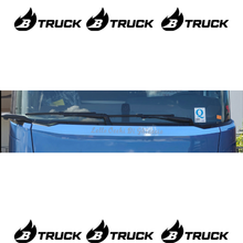 FASCIA FRONTALE SOTTO PARABREZZA  DAF XG CENTRALE CON LOGO PZ.3