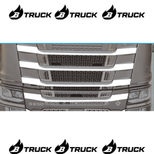 KIT INOX LISTELLI MASCHERA SCANIA S PZ.6 FORATO