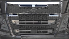 KIT INOX PROFILI ESTERNI E INTERNI COMPLETO FRONTALE E RADIATORE VOLVO FH