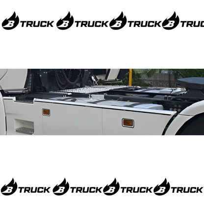 COPPIA RIVESTIMENTO INOX SUP. CARENE SCANIA PZ. 3