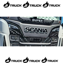 COPPIA CIGLIA LED BIANCO PLEX NERO SCANIA S