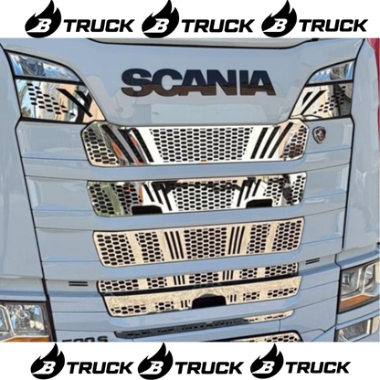KIT INOX RESTYLING PER SCANIA S A V SENZA  LED