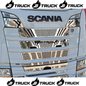 KIT INOX RESTYLING PER SCANIA S A V SENZA  LED