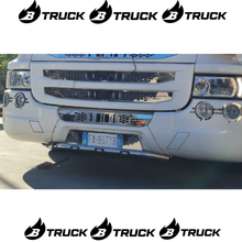 KIT PORTATARGA INOX DIAM.40 SCANIA R2010 C/GRIFFIN CON LED COMPRESI
