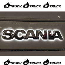 SCRITTA SCANIA ILLUMINATA