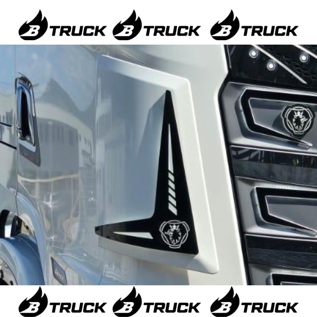 COPPIA ANGOLI DEVIATORI SCANIA S IN FIBRA ILLUMINATO SCANIA