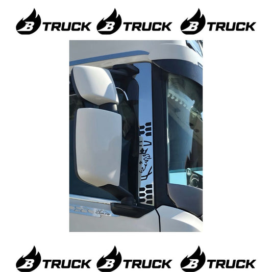 KIT INOX PIANTONI ANTERIORE PORTA SCANIA S