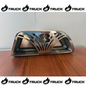 TERMINALE INOX DI SCARICO PER SCANIA STREAMLINE CON GRIGLIA/GRIFONE