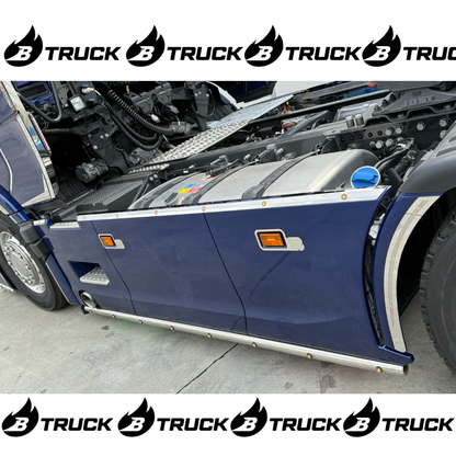COPPIA RIVESTIMENTO INOX SUP. CARENE SCANIA PZ. 3