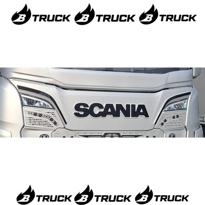 COPPIA CIGLIA LED BIANCO PLEX NERO SCANIA S