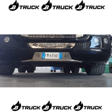 KIT PORTATARGA INOX DIAM.40 SCANIA R2010 C/GRIFFIN CON LED COMPRESI