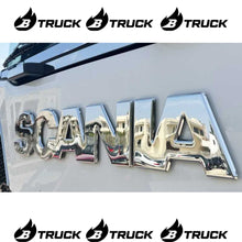 SCRITTA SCANIA ILLUMINATA