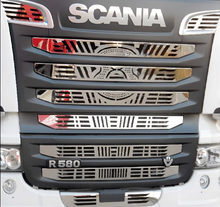 KIT INOX FRONTALE V8  RESTYLING SCANIA 2010 PZ.9