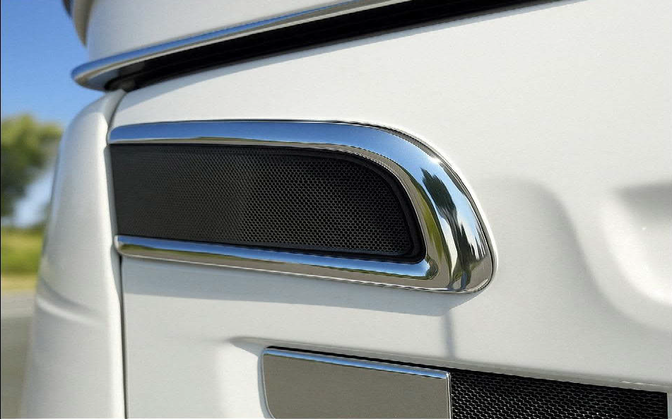 COPPIA APPLICCO INOX PRESE ARIA OCCHIELLI MASCHERA SCANIA STREAMLINE