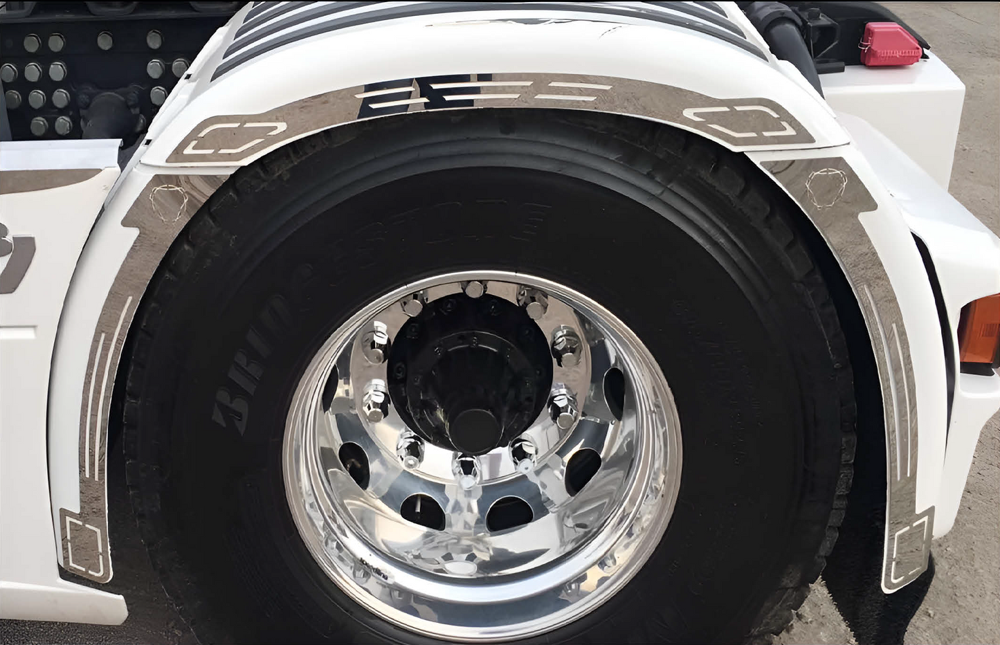 KIT INOX RIVEST. PARAFAN. POST. SCANIA SVUOTATO PZ.6