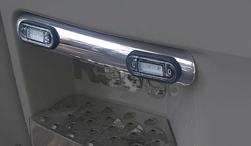 TUBO INOX INTERNO GRADINO CARENA SCANIA 2010 DIAM. 42