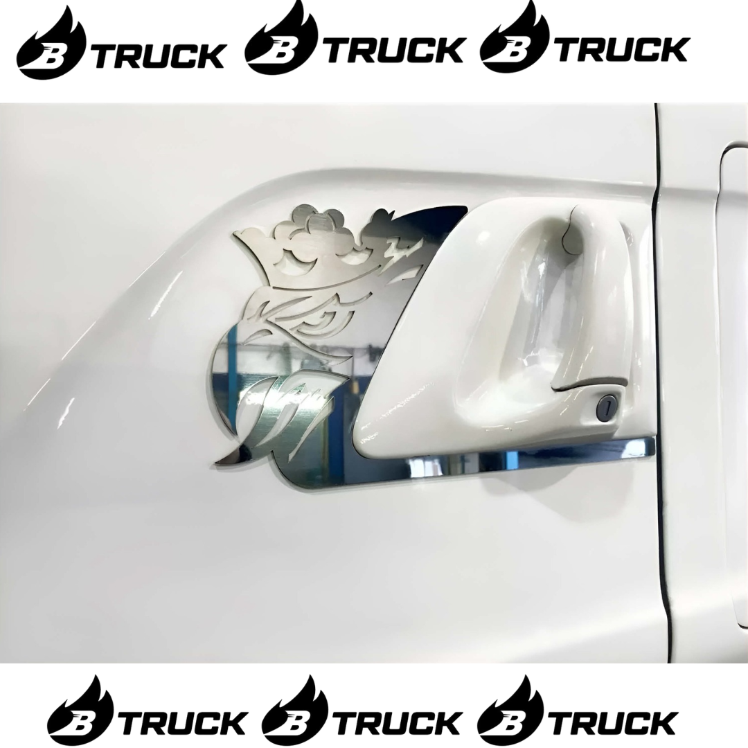 COPPIA RIVESTIMENTO MANIGLIA SCANIA A ZAMPA