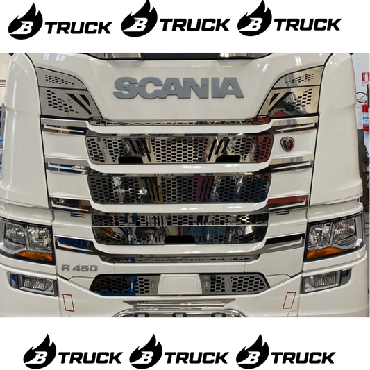 KIT INOX FRONTALE RESTYLING SCANIA R TIPO S
