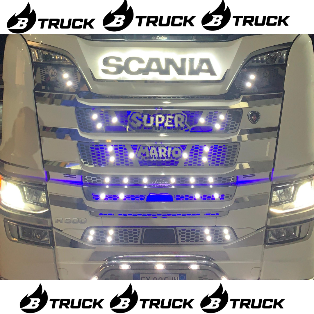 KIT INOX FRONTALE RESTYLING SCANIA R TIPO S
